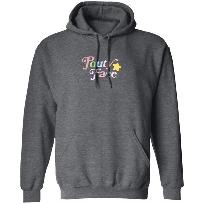 Addison Rae MerchAddison Rae Youth Pouty Face Blue Crewneck Sweatshirt Addison Rae MerchAddison Rae Youth Pouty Face Blue Crewneck Sweatshirt