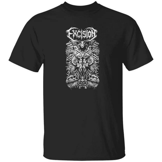 Excision Merch Excision Black Metal Tee
