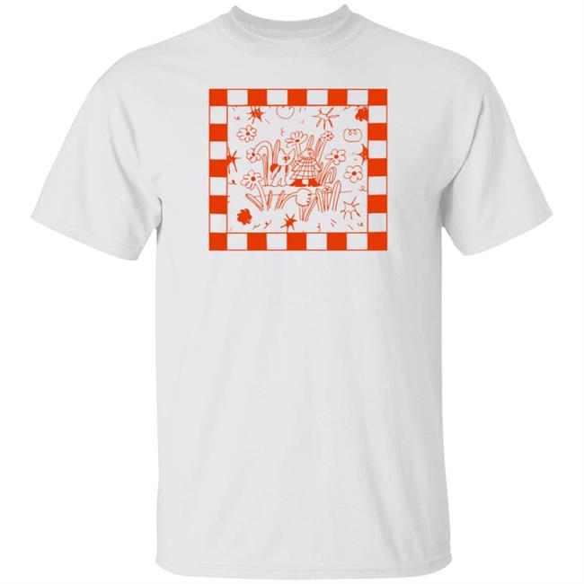 Sarlisart Store White Checker Shirt