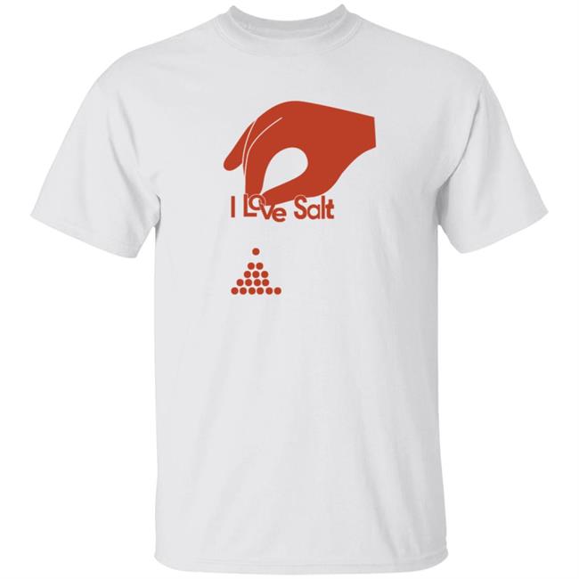 Molly Baz Merch I Love Salt Shirt New White Molly Baz Merch I Love Salt Shirt New White
