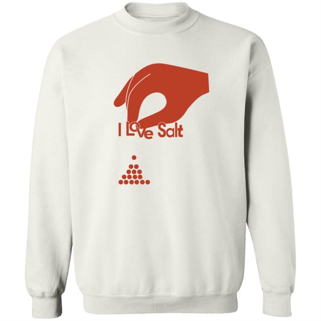 Molly Baz Merch I Love Salt Shirt New White Molly Baz Merch I Love Salt Shirt New White