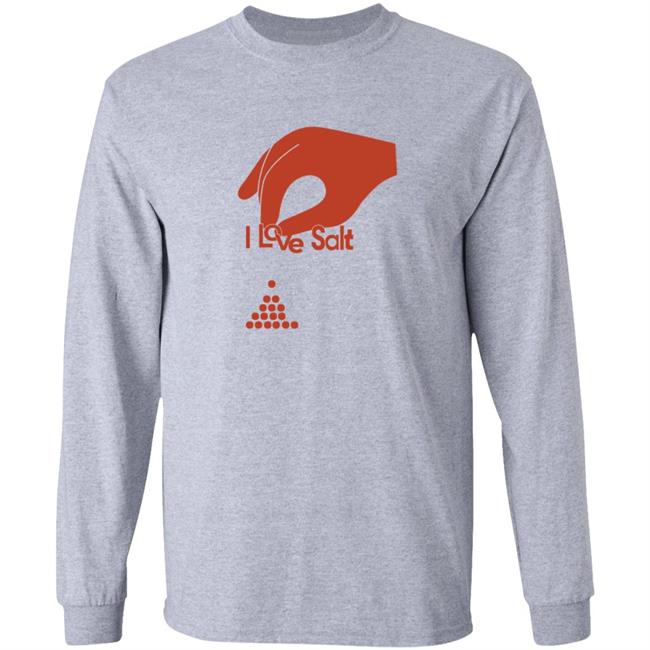 Molly Baz Merch I Love Salt Shirt New White Molly Baz Merch I Love Salt Shirt New White