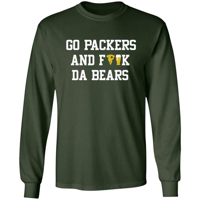 Manitowoc Minute Merch Go Packers and Fuck Da Bears Tee Manitowoc Minute Merch Go Packers and Fuck Da Bears Tee