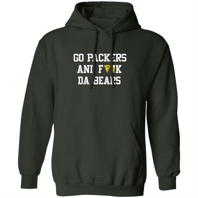 Manitowoc Minute Merch Go Packers and Fuck Da Bears Tee Manitowoc Minute Merch Go Packers and Fuck Da Bears Tee