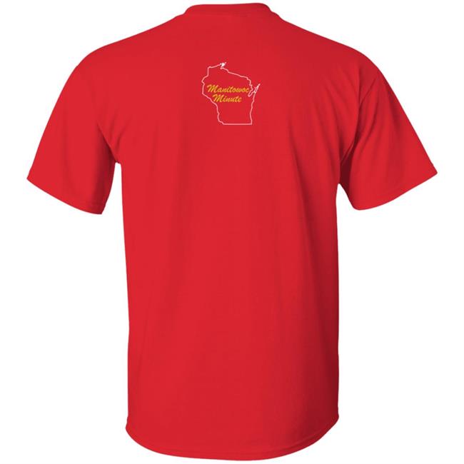 Manitowoc Minute Merch Go Packers and Fuck Da Bears Tee Manitowoc Minute Merch Go Packers and Fuck Da Bears Tee