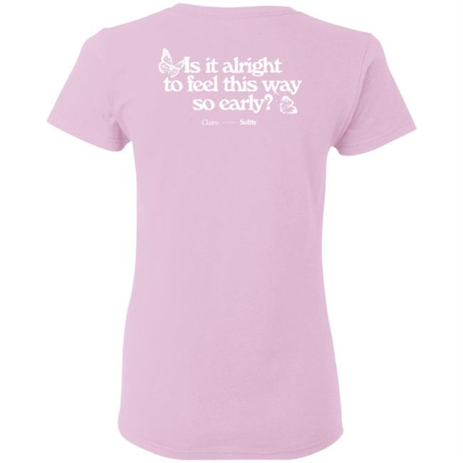 Clairo Merch Softly T Shirt Clairo Merch Softly T Shirt