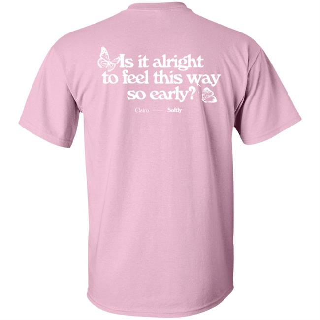 Clairo Merch Softly T Shirt Clairo Merch Softly T Shirt