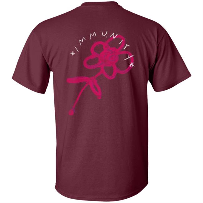 Clairo Merch Immunity Flower T Shirt Clairo Merch Immunity Flower T Shirt