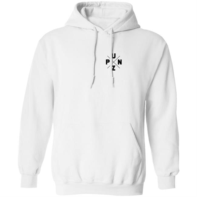 Punz Merch Black Text Logo Tee Shirt Punz Merch Black Text Logo Tee Shirt