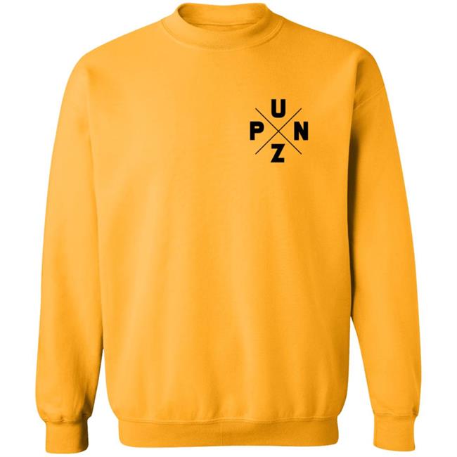 Punz Merch Black Text Logo Tee Shirt Punz Merch Black Text Logo Tee Shirt