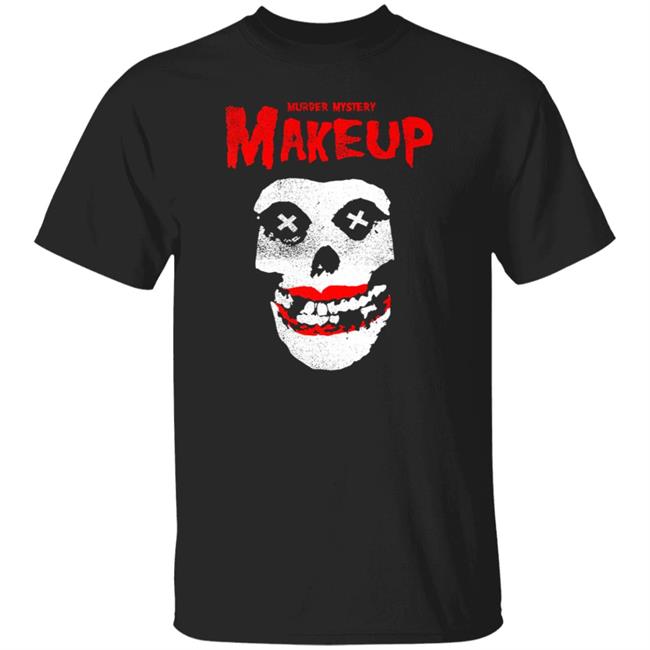 Bailey Sarian Merch Bailey Sarian - Band Skull Tee Murder Mystery Makeup
