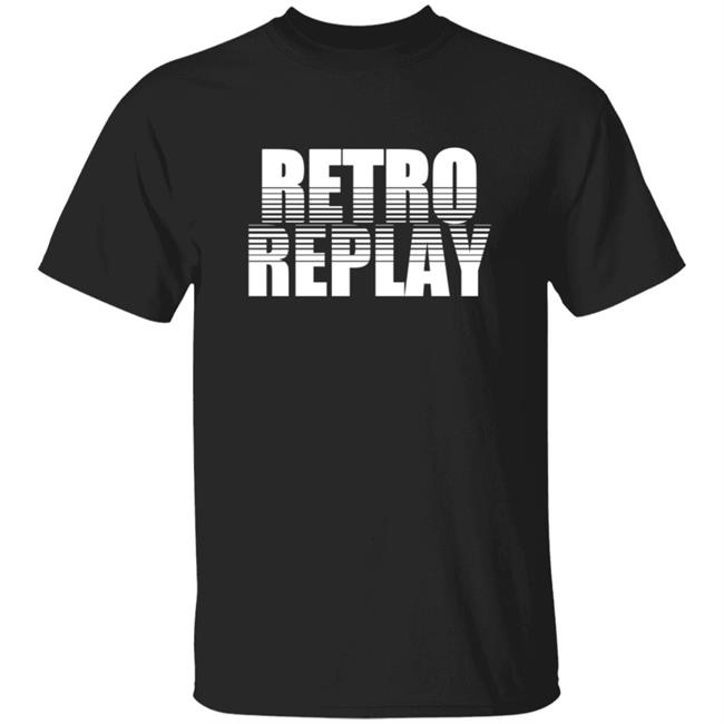 Rooster Teeth Merch Retro Replay Logo Shirt