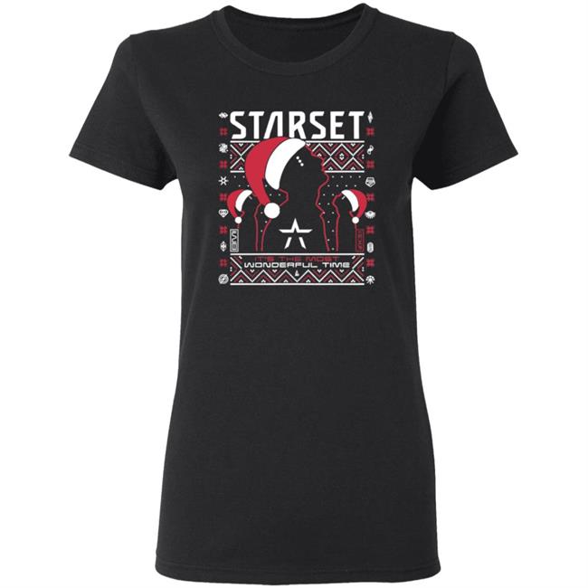 Starset Merch Wonderful Time Holiday Sweatshirt Starset Merch Wonderful Time Holiday Sweatshirt