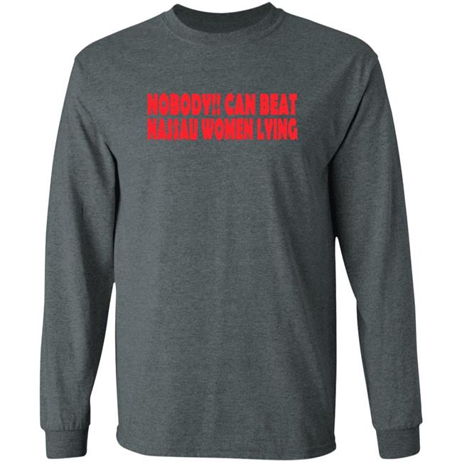 Nobooy Can Beat Nassau Women Lying Shirt Nobooy Can Beat Nassau Women Lying Shirt