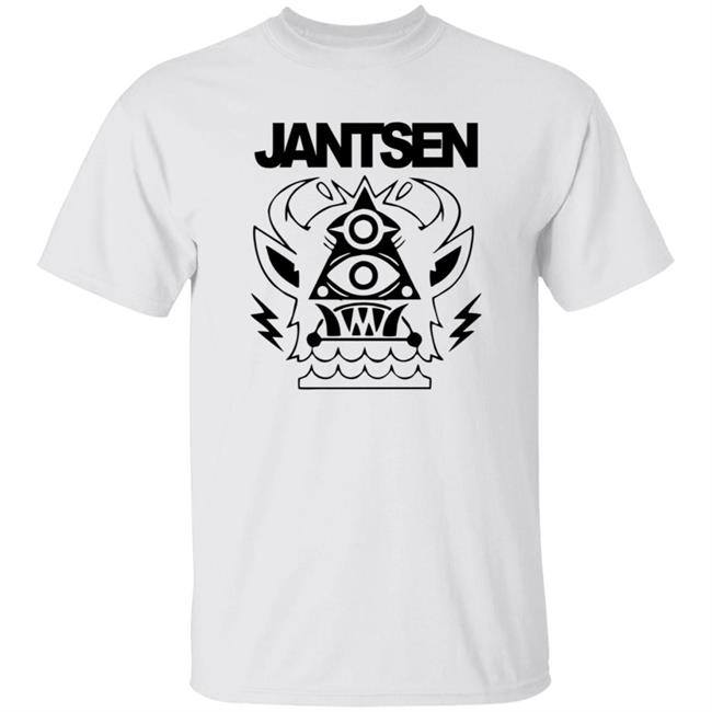 Jantsen Merch Monster Shirt White