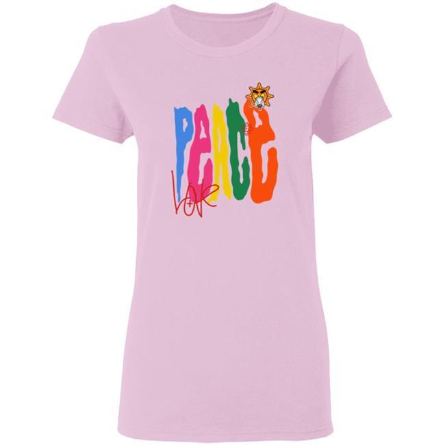 Glo Gang Merch Peace And Love Tee Glo Gang Merch Peace And Love Tee