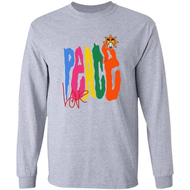 Glo Gang Merch Peace And Love Tee Glo Gang Merch Peace And Love Tee