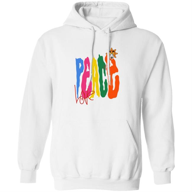 Glo Gang Merch Peace And Love Tee Glo Gang Merch Peace And Love Tee