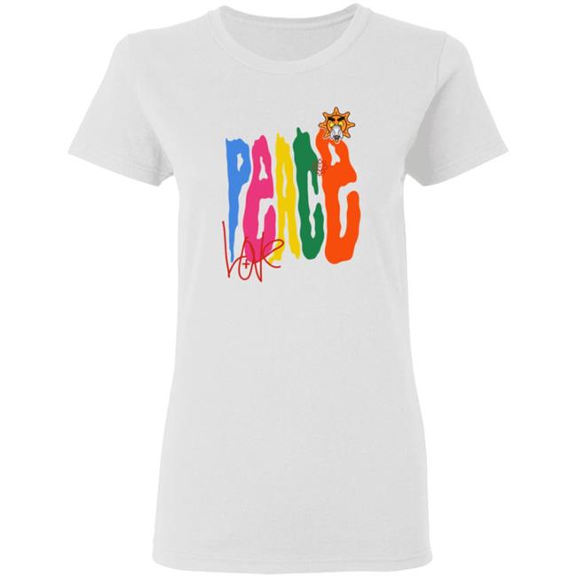 Glo Gang Merch Peace And Love Tee Glo Gang Merch Peace And Love Tee
