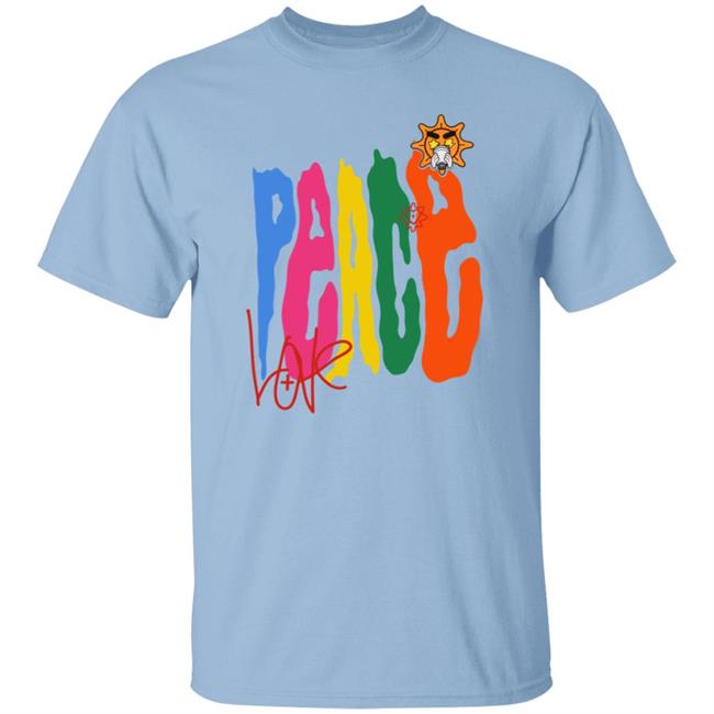 Glo Gang Merch Peace And Love Tee Glo Gang Merch Peace And Love Tee