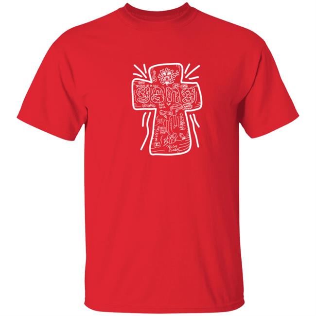 Glo Gang Merch Believe Cross Tee Glo Gang Merch Believe Cross Tee