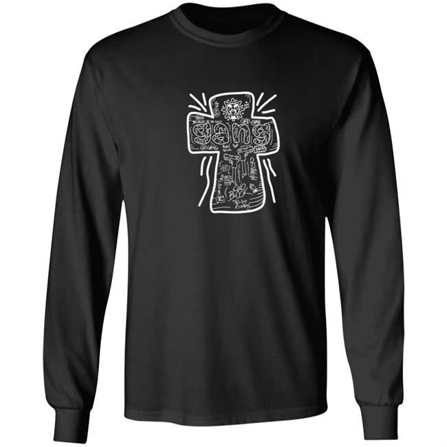 Glo Gang Merch Believe Cross Tee Glo Gang Merch Believe Cross Tee