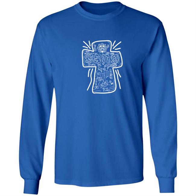 Glo Gang Merch Believe Cross Tee Glo Gang Merch Believe Cross Tee