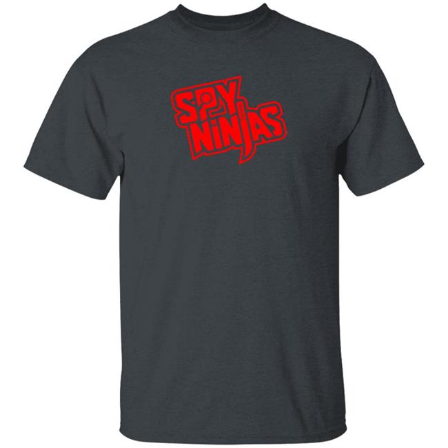 Spy Ninjas T Shirt Black Spy Ninja Merch Spy Ninjas T Shirt Black Spy Ninja Merch