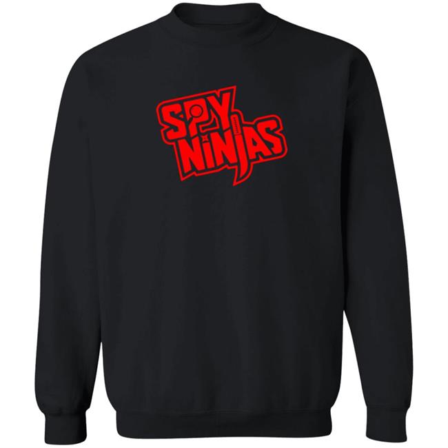 Spy Ninjas T Shirt Black Spy Ninja Merch Spy Ninjas T Shirt Black Spy Ninja Merch