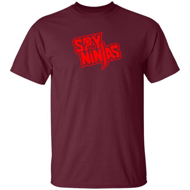 Spy Ninjas T Shirt Black Spy Ninja Merch Spy Ninjas T Shirt Black Spy Ninja Merch