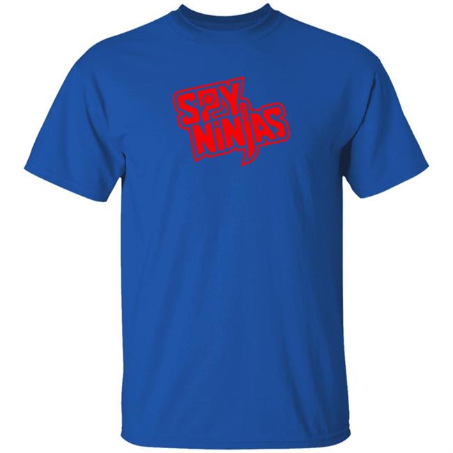 Spy Ninjas T Shirt Black Spy Ninja Merch Spy Ninjas T Shirt Black Spy Ninja Merch