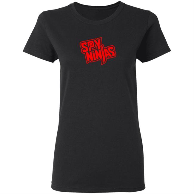 Spy Ninjas T Shirt Black Spy Ninja Merch Spy Ninjas T Shirt Black Spy Ninja Merch