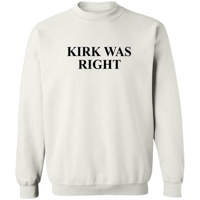 Barstool Sports Store Kirk Was Right Tee Shirt Barstool Sports Store Kirk Was Right Tee Shirt