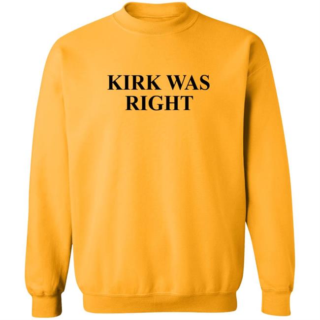 Barstool Sports Store Kirk Was Right Tee Shirt Barstool Sports Store Kirk Was Right Tee Shirt