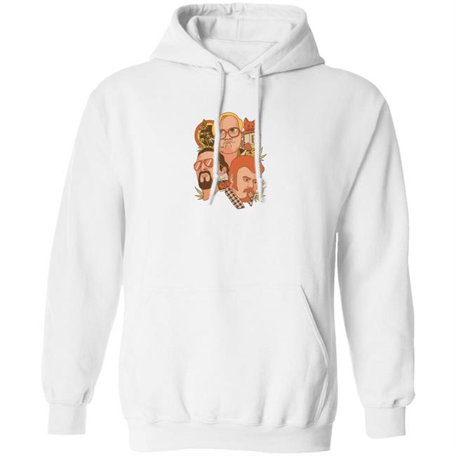 Trailer Park Boys Merch Ivory Unisex Faces Tee Trailer Park Boys Merch Ivory Unisex Faces Tee