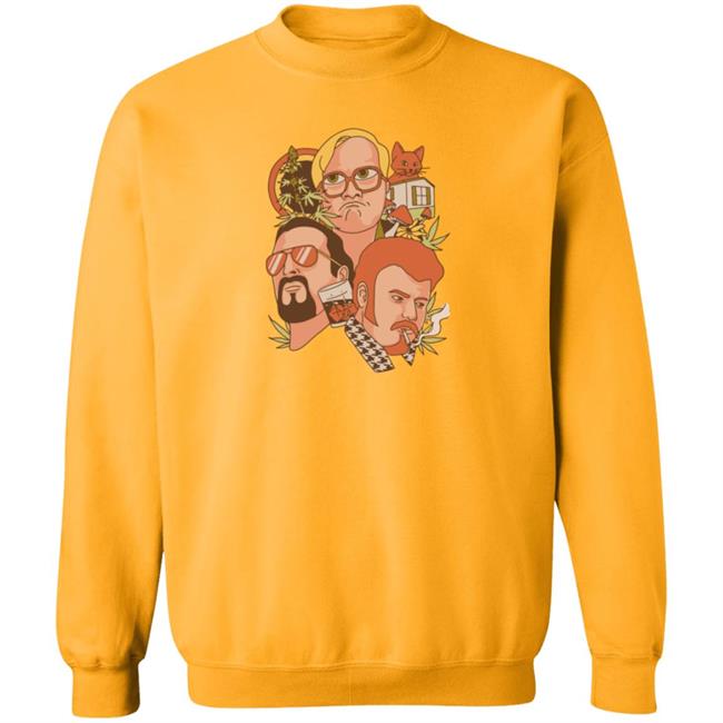 Trailer Park Boys Merch Ivory Unisex Faces Tee Trailer Park Boys Merch Ivory Unisex Faces Tee