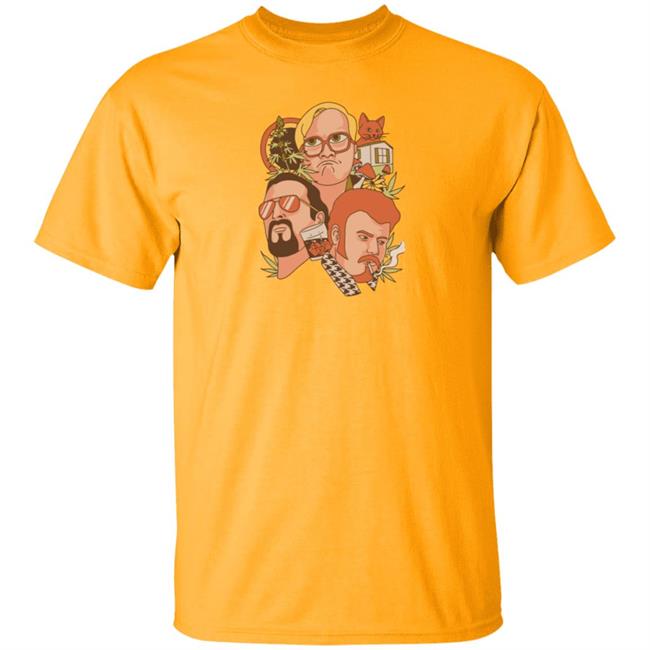 Trailer Park Boys Merch Ivory Unisex Faces Tee Trailer Park Boys Merch Ivory Unisex Faces Tee