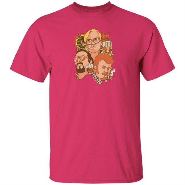 Trailer Park Boys Merch Ivory Unisex Faces Tee Trailer Park Boys Merch Ivory Unisex Faces Tee