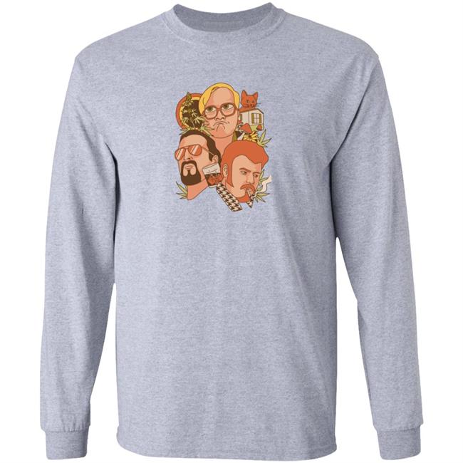 Trailer Park Boys Merch Ivory Unisex Faces Tee Trailer Park Boys Merch Ivory Unisex Faces Tee