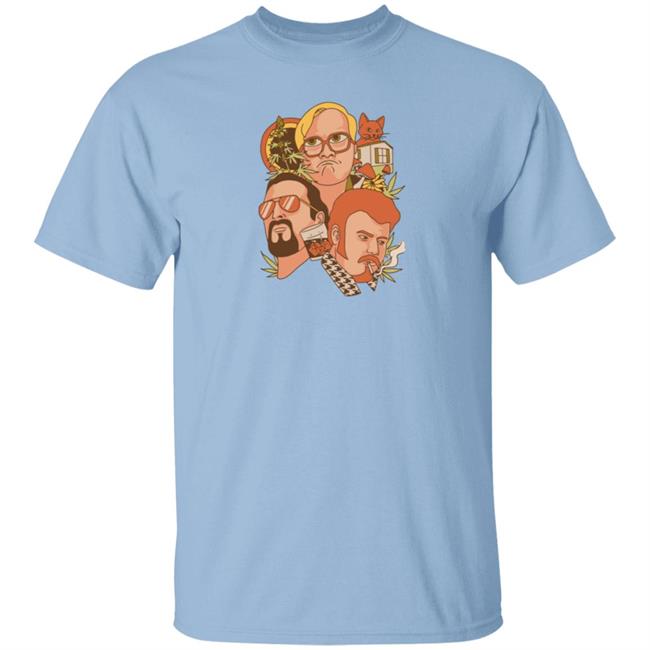 Trailer Park Boys Merch Ivory Unisex Faces Tee Trailer Park Boys Merch Ivory Unisex Faces Tee