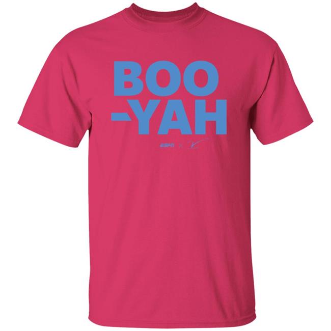 Stuart Scott Boo Yah T Shirt Espn Threadless Merch Stuart Scott Boo Yah T Shirt Espn Threadless Merch