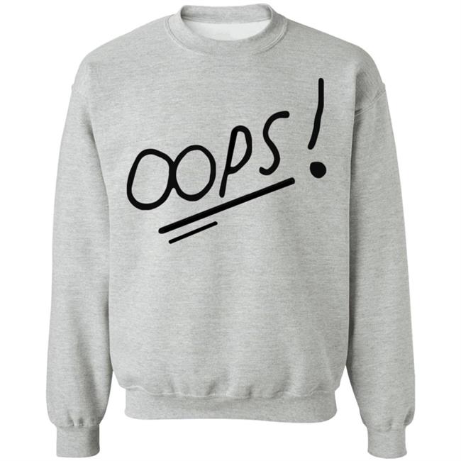 Louis Tomlinson Oops Sweatshirt Louis Tomlinson Oops Sweatshirt