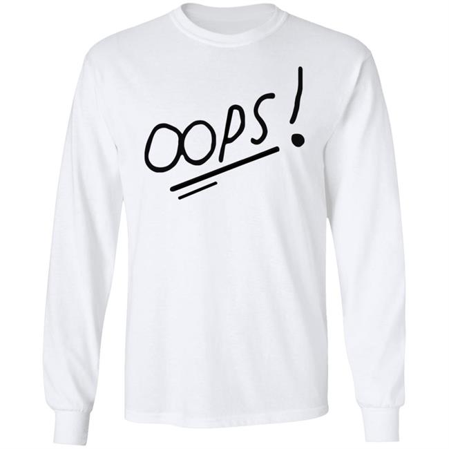 Louis Tomlinson Oops Sweatshirt Louis Tomlinson Oops Sweatshirt