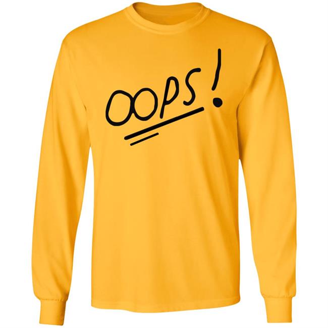 Louis Tomlinson Oops Sweatshirt Louis Tomlinson Oops Sweatshirt
