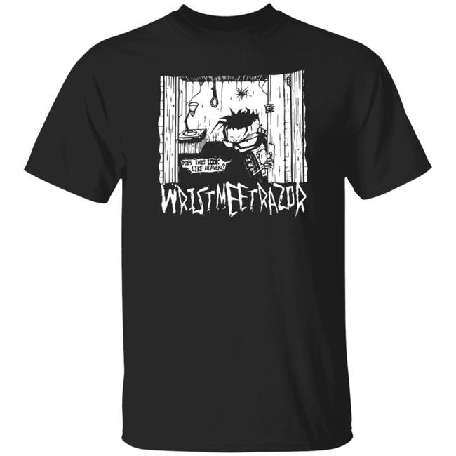 Down Right Merch Inc Wristmeetrazor Johnny The Homicidal Mania Shirt