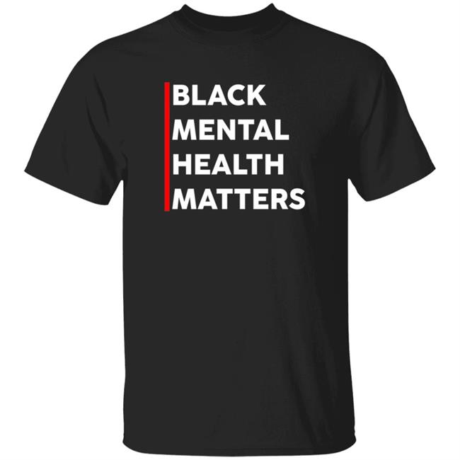 DOPE x BLACK Nation Black Mental Heath Matters T Shirt Established