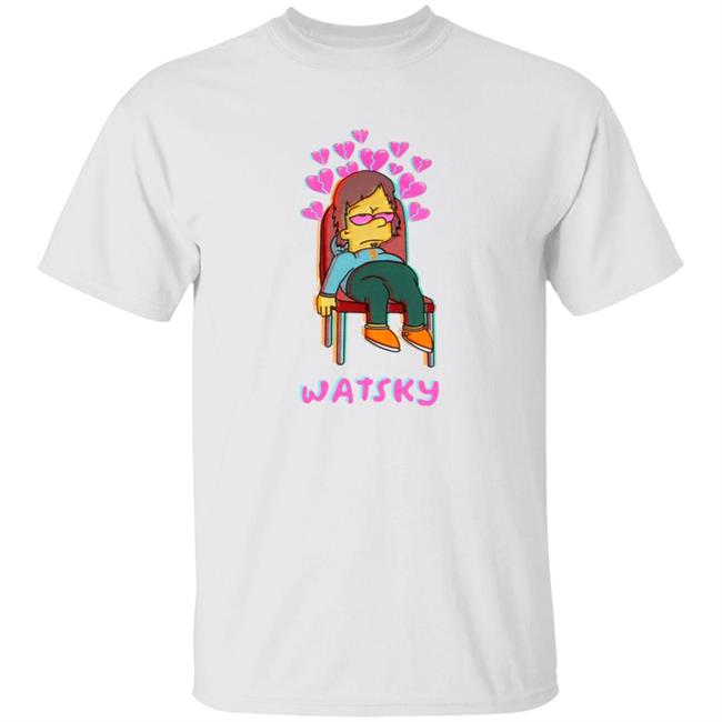 George Watsky Merch Bartsky White Tee Shirt