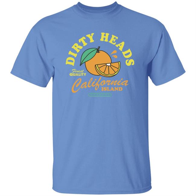 Dirty Heads Merch Cali Island Oranges Tee Shirt