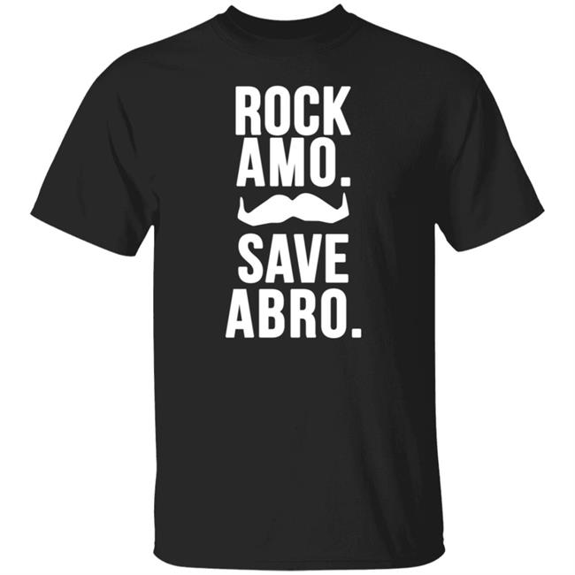 Rock A Mo Save A Bro Shirt Movember #SaveTheTestes