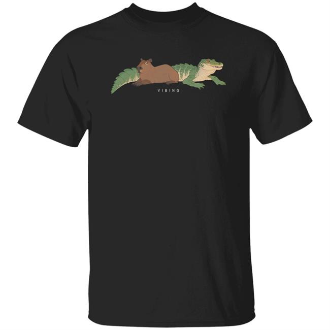 Gators Daily Merch Capybara Tee Shirt